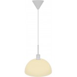 Lampa wisząca Ellen biała Nordlux | Szkło, E27