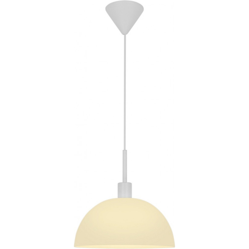 Lampa wisząca Ellen biała Nordlux | Szkło, E27