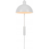 Kinkiet Ellen biały Nordlux | Skandynawski design z włącznikiem