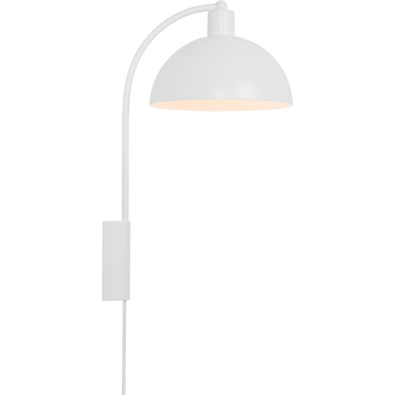 Kinkiet Ellen biały Nordlux | Skandynawski design z włącznikiem