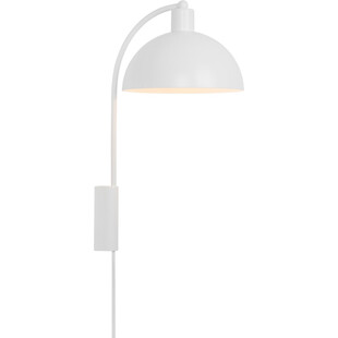 Kinkiet Ellen biały Nordlux | Skandynawski design z włącznikiem