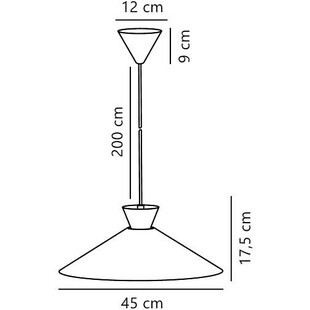 Lampa wisząca Dial czarna - Nordlux | Skandynawski Design