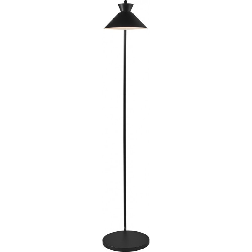 Lampa podłogowa czarna Nordlux Dial | Skandynawski Design