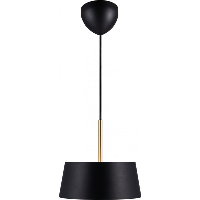 Lampa wisząca Art Deco Clasi czarna Nordlux | Salon, kuchnia