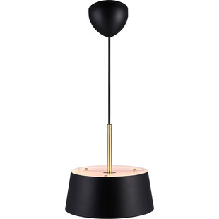 Lampa wisząca Art Deco Clasi czarna Nordlux | Salon, kuchnia