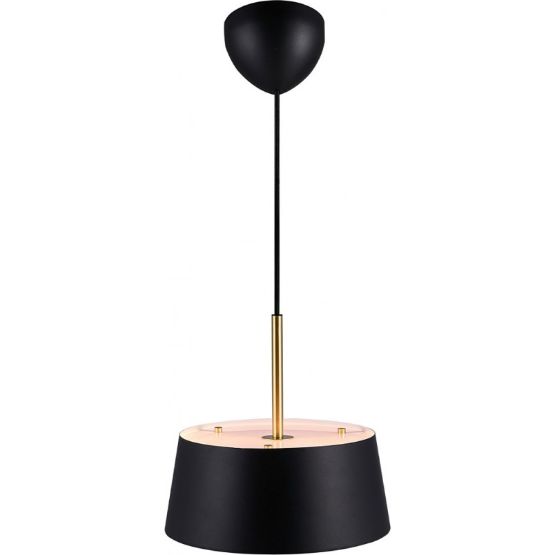 Lampa wisząca Art Deco Clasi czarna Nordlux | Salon, kuchnia