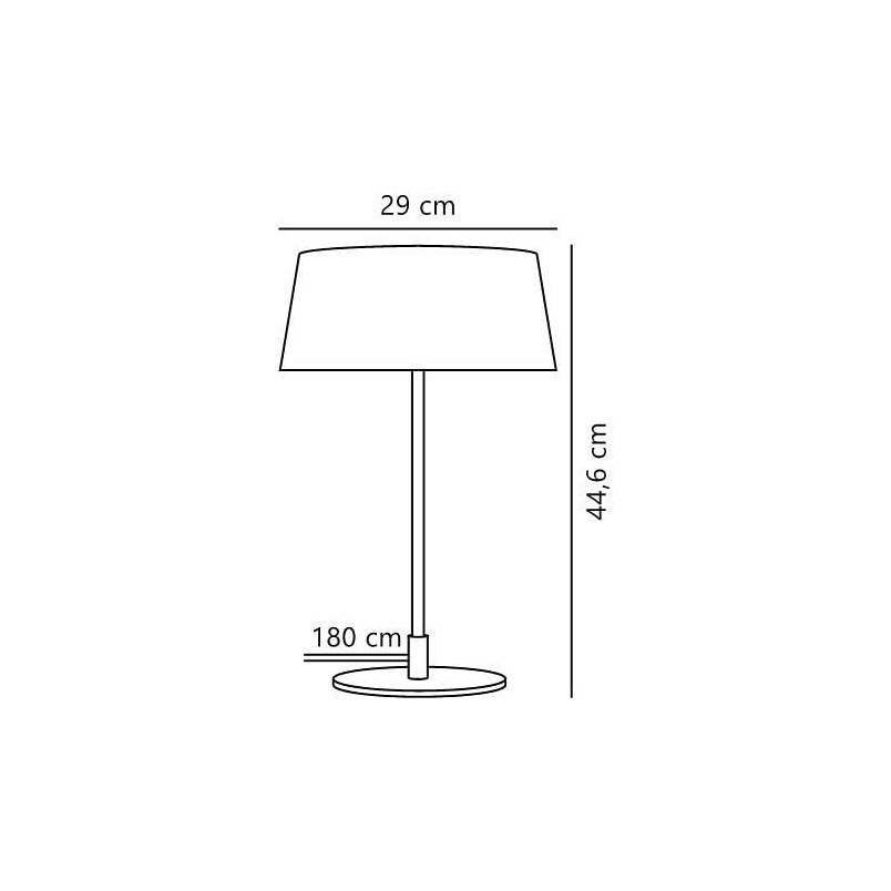 Lampa stołowa Art Deco Clasi czarno-złota | Nordlux