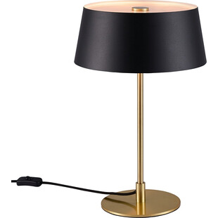 Lampa stołowa Art Deco Clasi czarno-złota | Nordlux