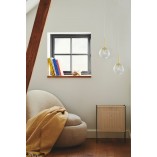 Lampa wisząca Art Deco Chisell - Nordlux | Szkło, Mosiądz
