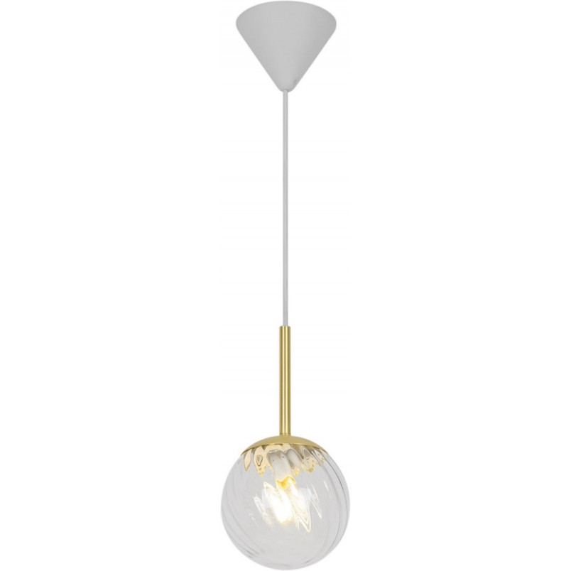 Lampa wisząca Art Deco Chisell - Nordlux | Szkło, Mosiądz