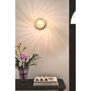 Kinkiet Nordlux Chisell: Szkło Art Deco, Mosiądz | Sklep Lamp