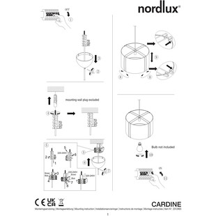 Lampa Wisząca Japandi Cardine - Nordlux | Nowoczesny Design