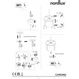 Lampa Wisząca Japandi Cardine - Nordlux | Nowoczesny Design