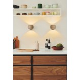 Kinkiet Nordlux Belir Brązowy z Wtyczką | Skandynawski Design