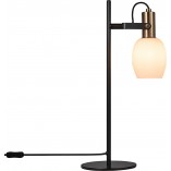 Lampa stołowa retro Arild | Nordlux - Biały/Czarny/Mosiądz