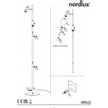 Lampa podłogowa retro Arild | Nordlux - Sklep z lampami