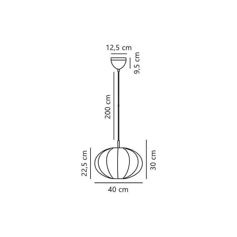 Lampa wisząca Aeron biała Nordlux | Skandynawski design