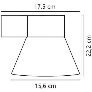 Kinkiet zewnętrzny Nordlux Kyklop Cone czarny | Sklep z lampami