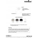 Lampa zewnętrzna Kettle To-Go LED Nordlux - Ogród z Klasą