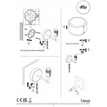 Kinkiet Japandi Takai beżowy | Design For The People