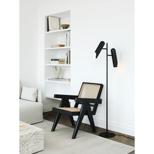 Lampa podłogowa Rochelle czarna | Design For The People