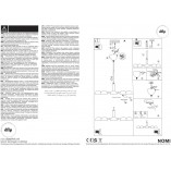 Lampa Wisząca Nomi 5 punktów Czarna | Design For The People