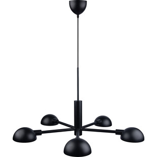 Lampa Wisząca Nomi 5 punktów Czarna | Design For The People