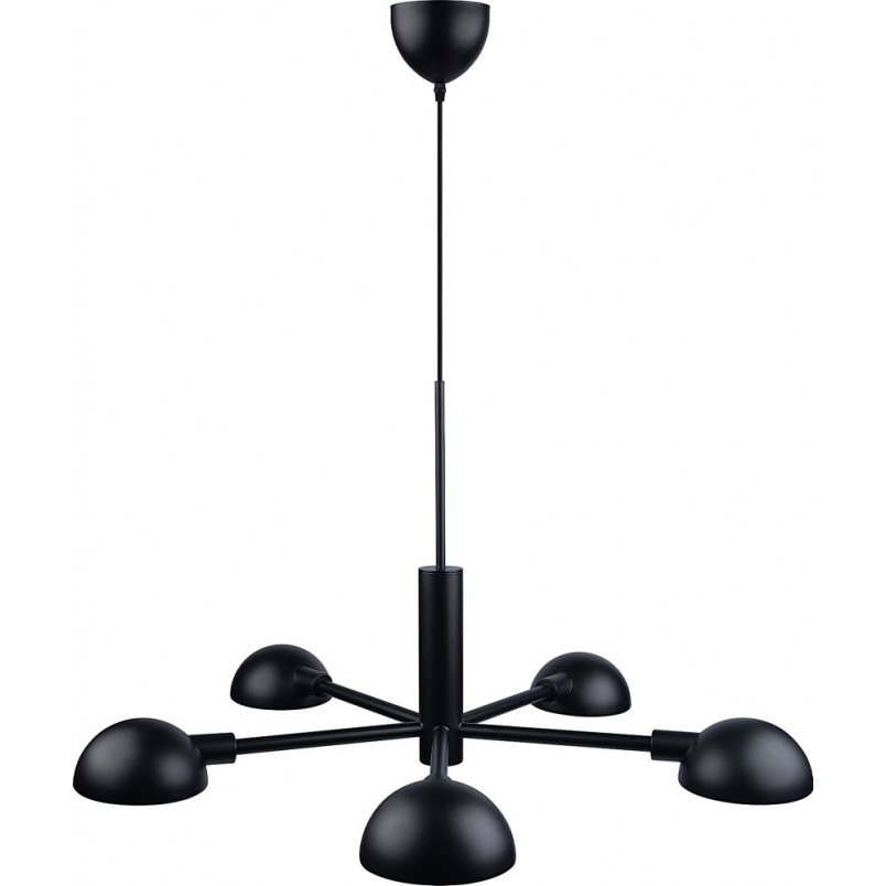 Lampa Wisząca Nomi 5 punktów Czarna | Design For The People