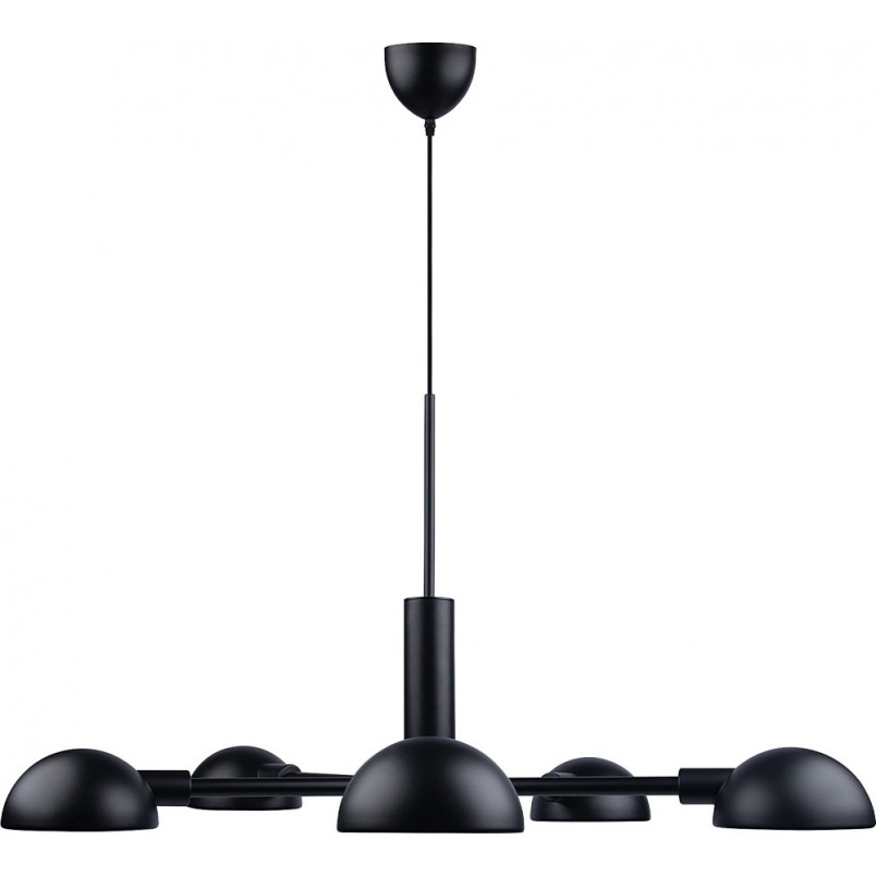 Lampa Wisząca Nomi 5 punktów Czarna | Design For The People