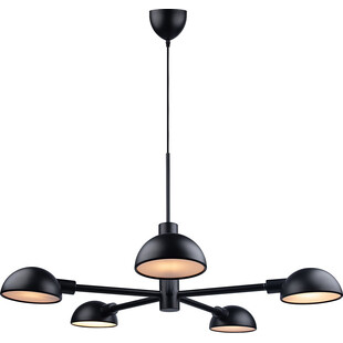 Lampa Wisząca Nomi 5 punktów Czarna | Design For The People
