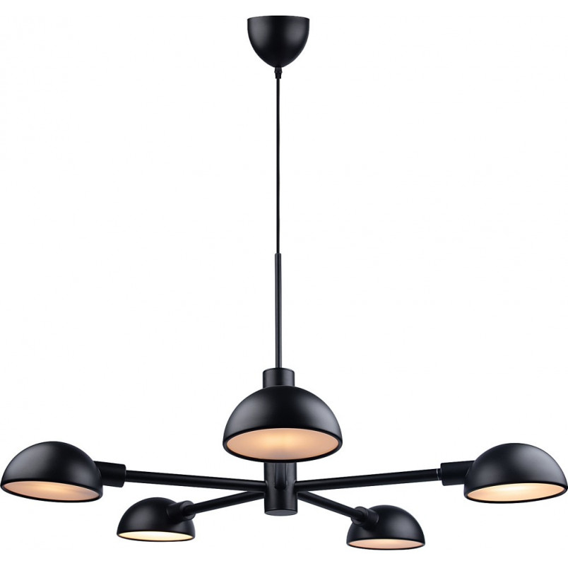 Lampa Wisząca Nomi 5 punktów Czarna | Design For The People