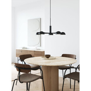 Lampa Wisząca Nomi 5 punktów Czarna | Design For The People