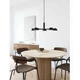Lampa Wisząca Nomi 5 punktów Czarna | Design For The People