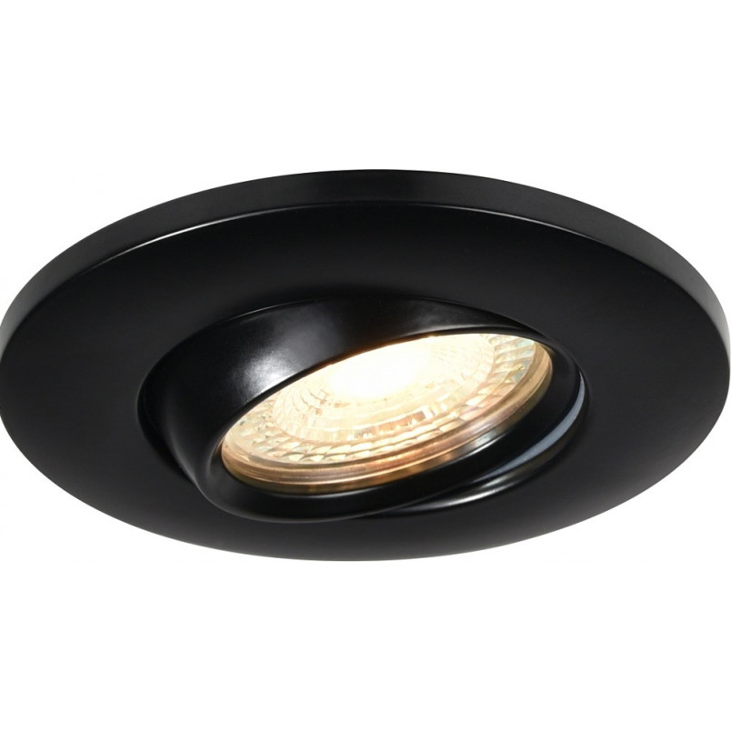 Downlight łazienkowy Nordlux Umberto | Czarny, IP44 - Kup teraz!