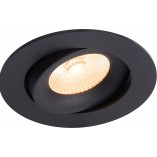 Downlight LED Aliki Nordlux | Czarny, IP44 - Kup Teraz!