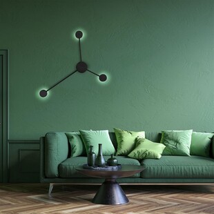 Kinkiet czarny Avia III TK Lighting | Nowoczesny design