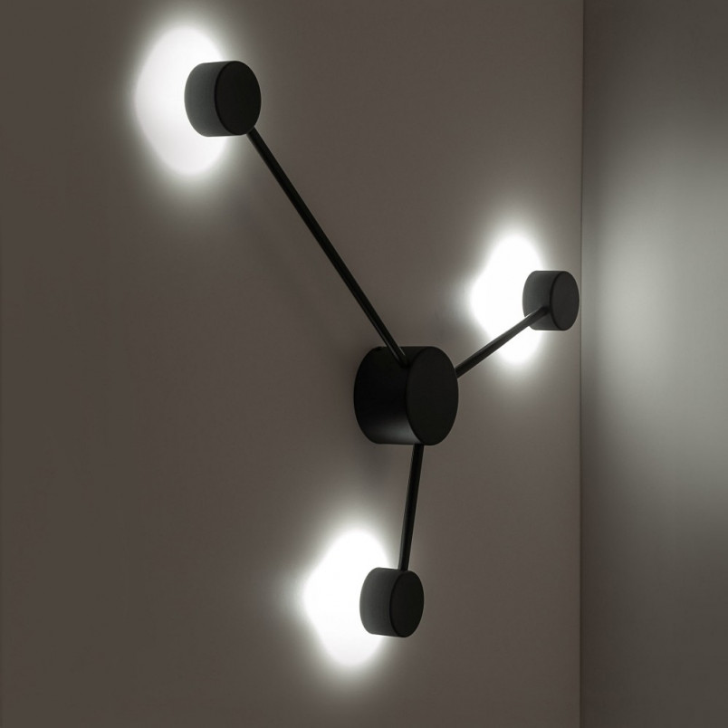 Kinkiet czarny Avia III TK Lighting | Nowoczesny design