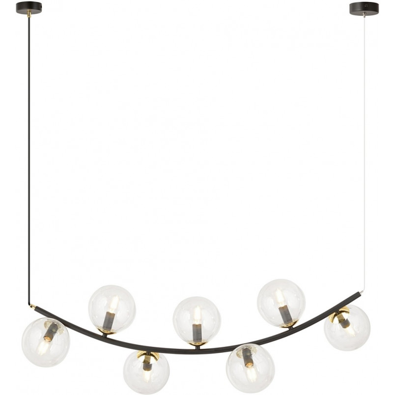 Lampa Wisząca Ritz | 7 Kul Szklanych | Emibig
