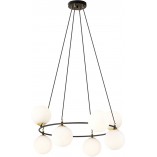 Lampa wisząca Azura VIII - szkło, kula, nowoczesny design | Emibig