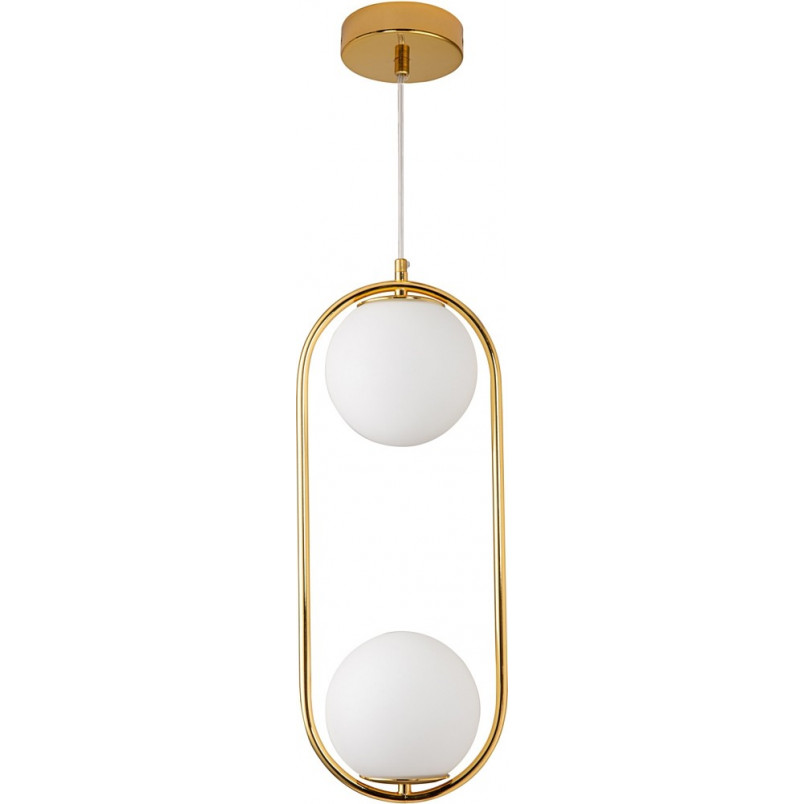 Lampa Wisząca Glamour Costa Duo - Szklana Kula | Step In Design