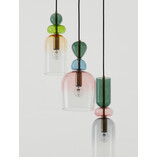 Lampa Wisząca Oro III - Szklana, Multikolor | Decolab24