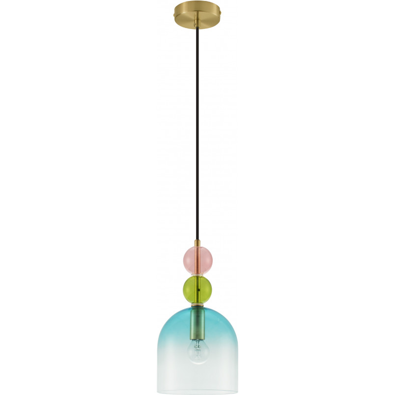 Lampa wisząca szklana Oro | Dekoracyjna, Art Deco - Decolab24