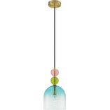 Lampa wisząca szklana Oro | Dekoracyjna, Art Deco - Decolab24