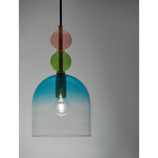 Lampa wisząca szklana Oro | Dekoracyjna, Art Deco - Decolab24