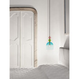 Lampa wisząca szklana Oro | Dekoracyjna, Art Deco - Decolab24