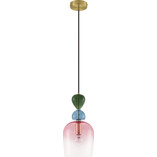 Lampa wisząca szklana Oro - Dekoracyjna, Art Deco | Decolab24