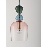 Lampa wisząca szklana Oro - Dekoracyjna, Art Deco | Decolab24