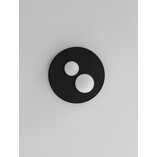 Plafon LED Elena: 2 szklane kule, nowoczesny design | Decolab24