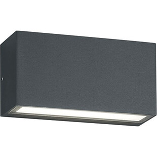 Kinkiet elewacyjny Trent 14 LED antracyt | Trio - Oświetlenie