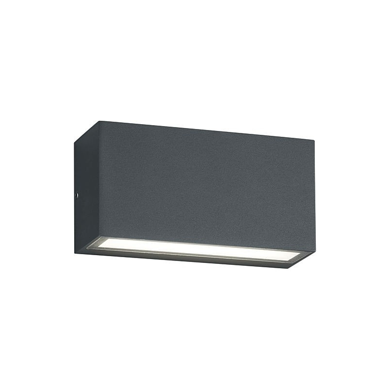Kinkiet elewacyjny Trent 14 LED antracyt | Trio - Oświetlenie